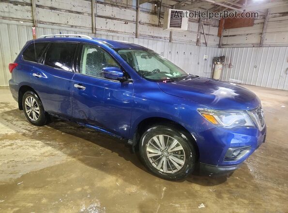 5N1DR2MM8JC658287 2018 NISSAN PATHFINDER Blue Front right