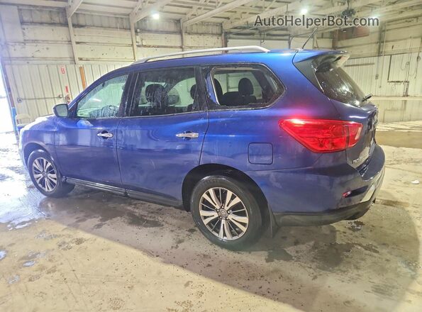 5N1DR2MM8JC658287 2018 NISSAN PATHFINDER Blue Rear left