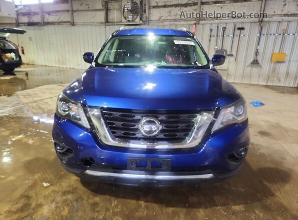 5N1DR2MM8JC658287 2018 NISSAN PATHFINDER Blue Front view