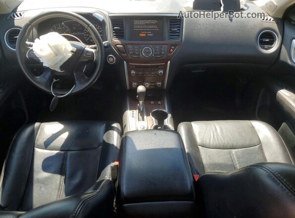 5N1DR2MM8JC664963 2018 NISSAN PATHFINDER White წინა პანელის ხედი
