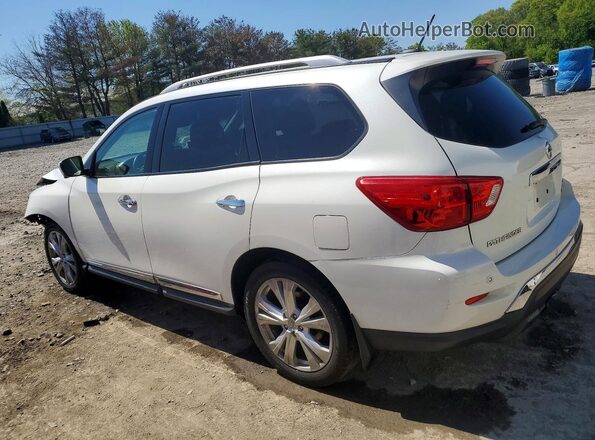 5N1DR2MM8JC664963 2018 NISSAN PATHFINDER White უკანა მარცხენა