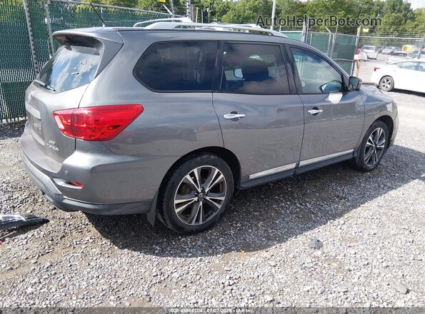5N1DR2MM8JC666244 2018 NISSAN PATHFINDER Gray Задня права чверть