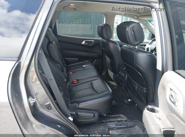 5N1DR2MM8JC666244 2018 NISSAN PATHFINDER Gray Вид наклейки з VIN-кодом