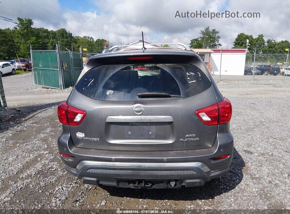 5N1DR2MM8JC666244 2018 NISSAN PATHFINDER Gray 