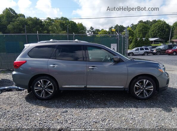 5N1DR2MM8JC666244 2018 NISSAN PATHFINDER Gray Панорамний вид салону 360°