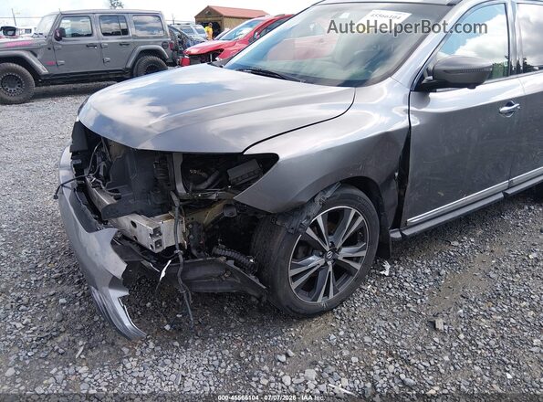 5N1DR2MM8JC666244 2018 NISSAN PATHFINDER Gray 