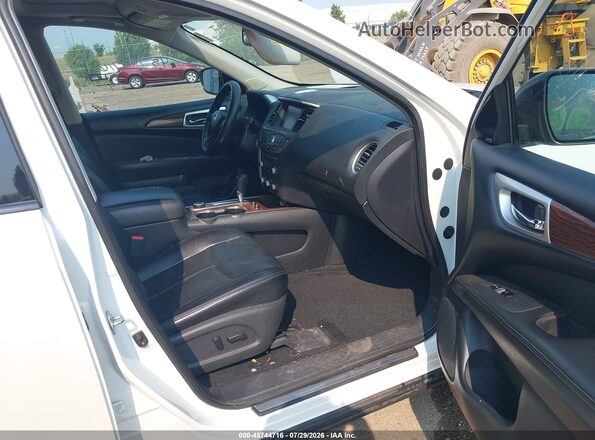 5N1DR2MM8JC667202 2018 NISSAN PATHFINDER White Սալոնի դիմացի տեսք