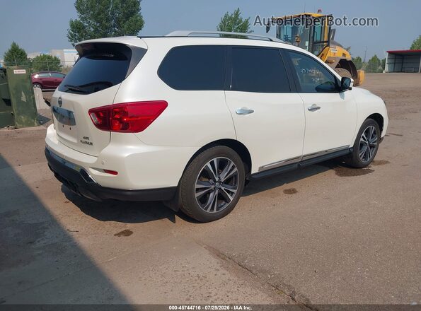 5N1DR2MM8JC667202 2018 NISSAN PATHFINDER White Հետևի աջ