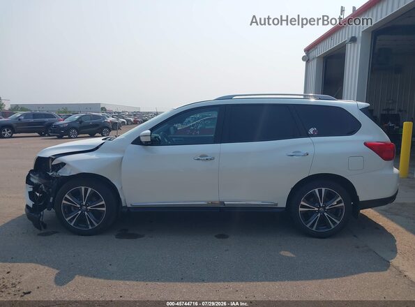 5N1DR2MM8JC667202 2018 NISSAN PATHFINDER White Սալոնի 360 աստիճան տեսք