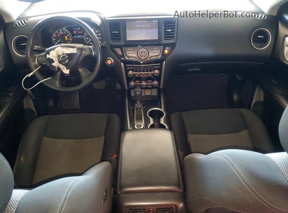 5N1DR2MM8JC669760 2018 NISSAN PATHFINDER Silver Widok deski rozdzielczej