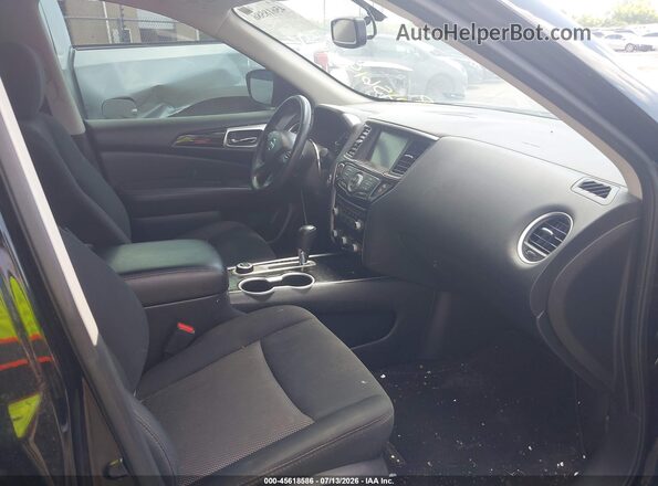 5N1DR2MM8KC579445 2019 NISSAN PATHFINDER Black Вид задньої частини салону