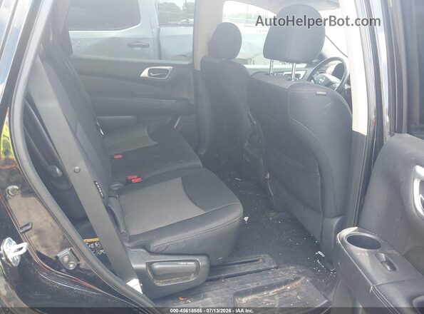 5N1DR2MM8KC579445 2019 NISSAN PATHFINDER Black Вид салону спереду