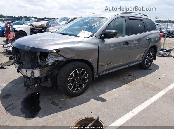 5N1DR2MM8KC630068 2019 NISSAN PATHFINDER Серый Передняя левая четверть