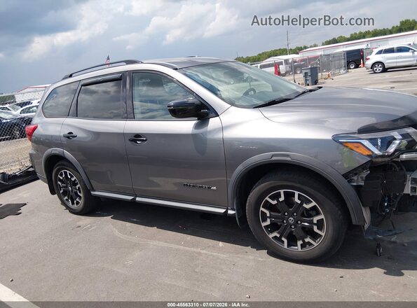5N1DR2MM8KC630068 2019 NISSAN PATHFINDER Серый Вид задней части салона