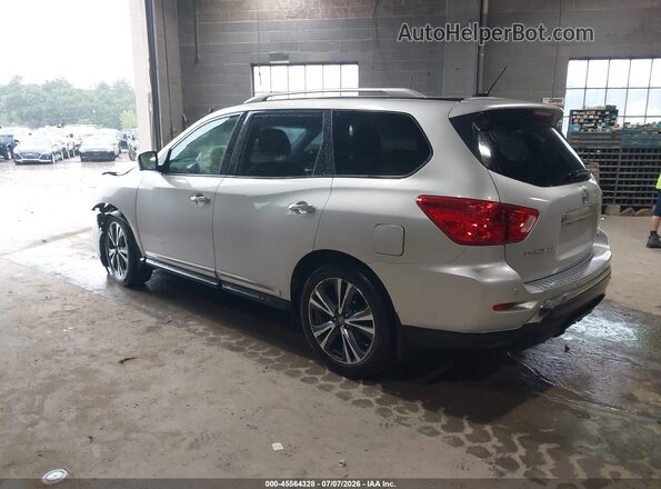 5N1DR2MM9HC614227 2017 NISSAN PATHFINDER Silver Передня ліва чверть