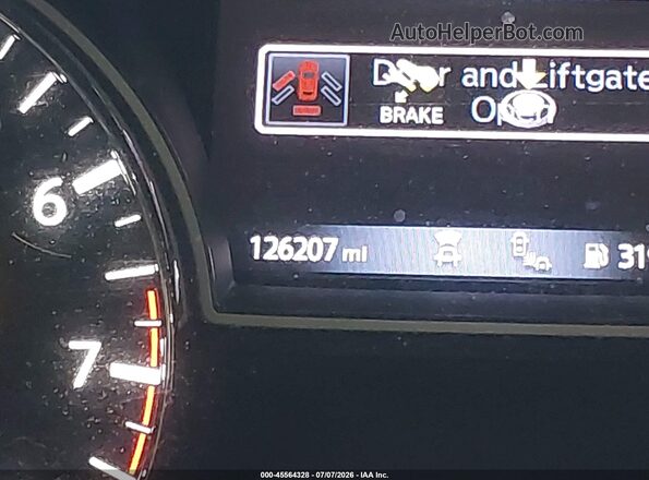 5N1DR2MM9HC614227 2017 NISSAN PATHFINDER Silver Вид задньої частини салону