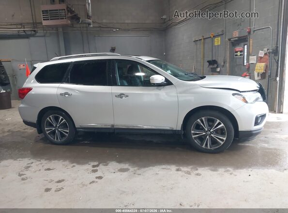 5N1DR2MM9HC614227 2017 NISSAN PATHFINDER Silver Вид панелі приладів