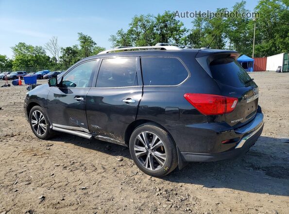 5N1DR2MM9HC618648 2017 NISSAN PATHFINDER Black Trasero izquierdo