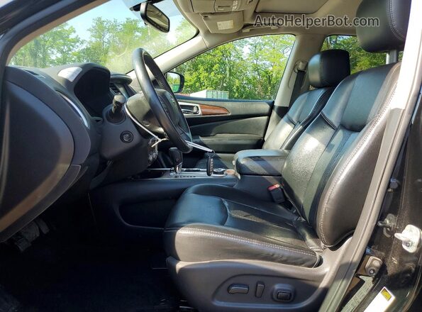 5N1DR2MM9HC618648 2017 NISSAN PATHFINDER Black Vista interior delantera