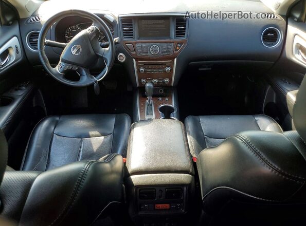 5N1DR2MM9HC618648 2017 NISSAN PATHFINDER Black Vista del salpicadero