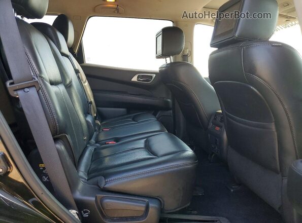 5N1DR2MM9HC618648 2017 NISSAN PATHFINDER Black Vista interior trasera