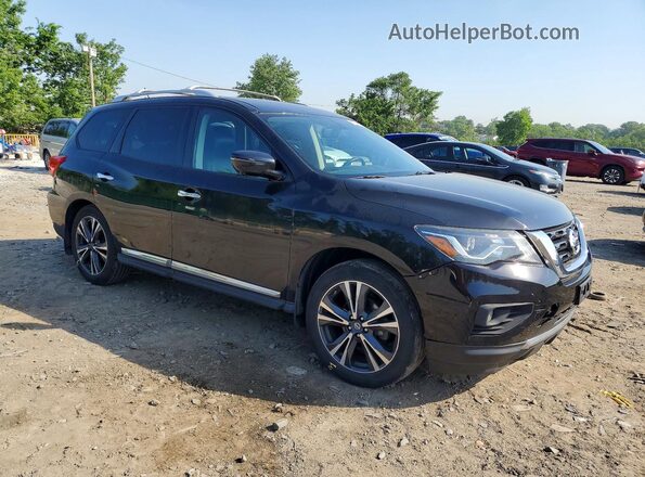 5N1DR2MM9HC618648 2017 NISSAN PATHFINDER Black Delantero derecho