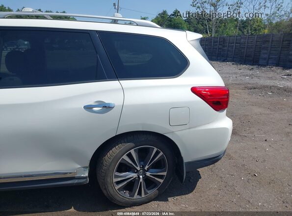 5N1DR2MM9HC626104 2017 NISSAN PATHFINDER White წინა ხედი