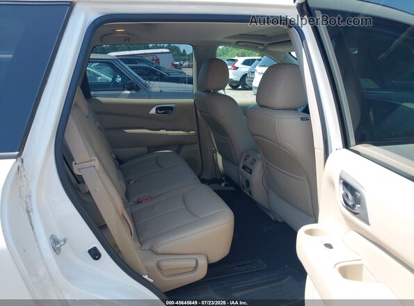 5N1DR2MM9HC626104 2017 NISSAN PATHFINDER White VIN კოდის სტიკერის ხედი