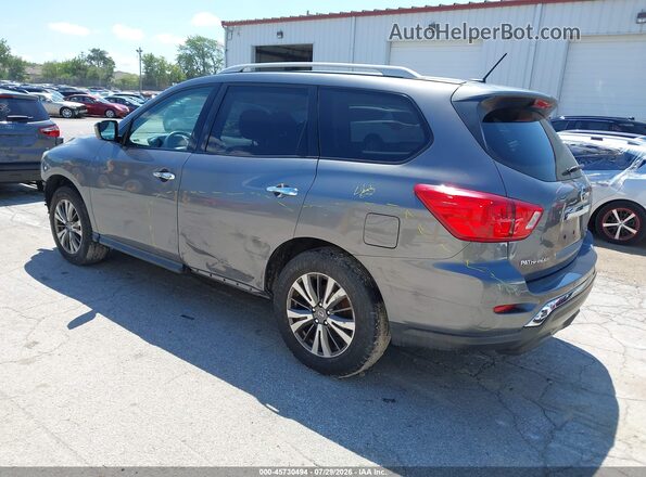 5N1DR2MM9HC638317 2017 NISSAN PATHFINDER Gray Tył lewy