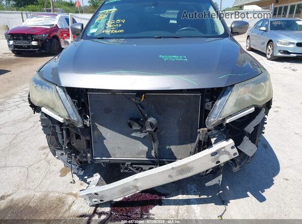 5N1DR2MM9HC638317 2017 NISSAN PATHFINDER Gray Widok z przodu