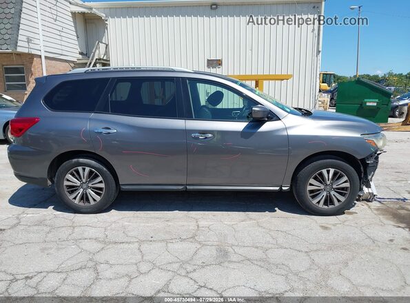 5N1DR2MM9HC638317 2017 NISSAN PATHFINDER Gray Widok wnętrza 360 stopni