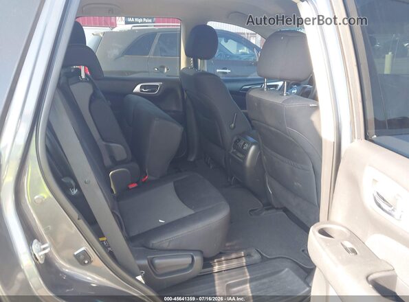 5N1DR2MM9HC694760 2017 NISSAN PATHFINDER Gray VIN კოდის სტიკერის ხედი