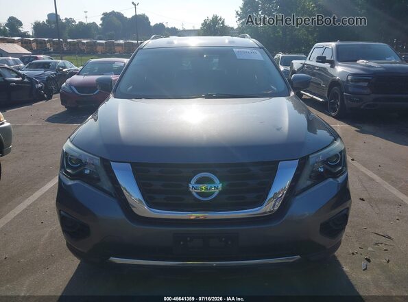 5N1DR2MM9HC694760 2017 NISSAN PATHFINDER Gray ხელსაწყოთა პანელის ხედი