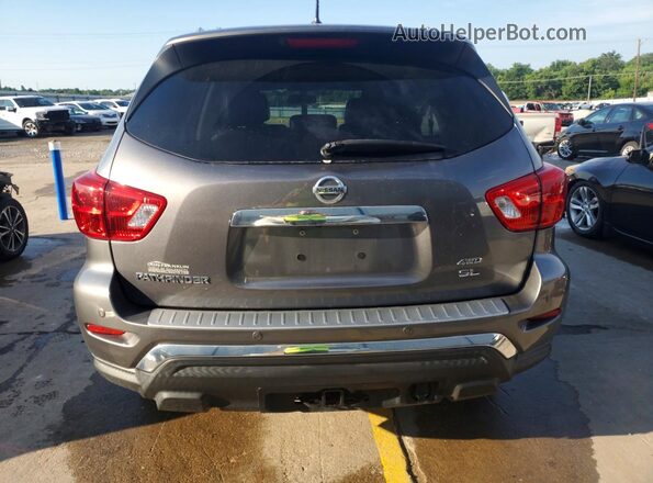 5N1DR2MM9JC604237 2018 NISSAN PATHFINDER Gray უკანა ხედი