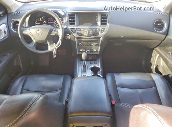 5N1DR2MM9JC604237 2018 NISSAN PATHFINDER Gray წინა პანელის ხედი