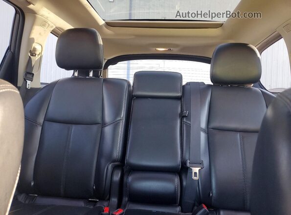 5N1DR2MM9JC604237 2018 NISSAN PATHFINDER Gray უკანა სავარძლების ხედი
