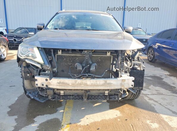 5N1DR2MM9JC604237 2018 NISSAN PATHFINDER Gray წინა ხედი