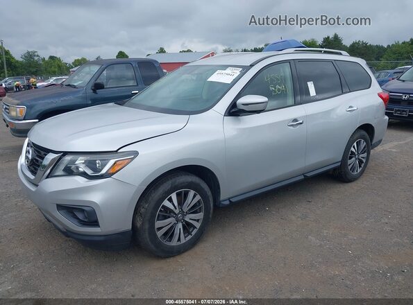 5N1DR2MM9JC610636 2018 NISSAN PATHFINDER Серебряный Передняя левая четверть
