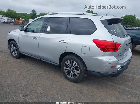 5N1DR2MM9JC610636 2018 NISSAN PATHFINDER Серебряный Задняя левая четверть