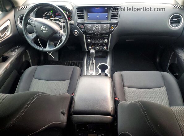 5N1DR2MM9JC630711 2018 NISSAN PATHFINDER Black წინა პანელის ხედი