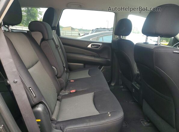 5N1DR2MM9JC630711 2018 NISSAN PATHFINDER Black უკანა სალონის ხედი