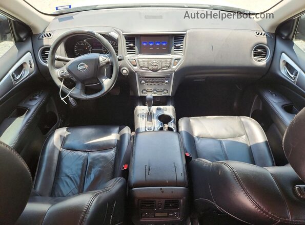 5N1DR2MM9JC631793 2018 NISSAN PATHFINDER White Առջևի վահանակի տեսք