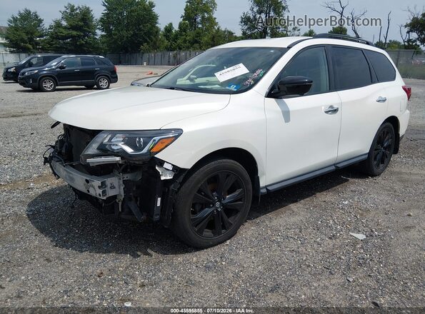 5N1DR2MM9JC638730 2018 NISSAN PATHFINDER White Przód lewy