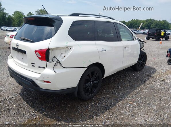 5N1DR2MM9JC638730 2018 NISSAN PATHFINDER White Tył prawy