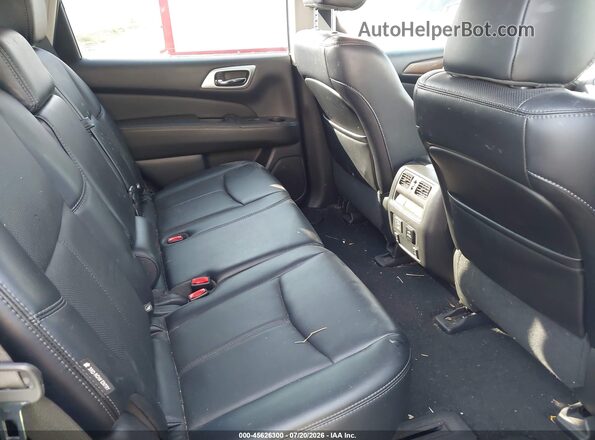 5N1DR2MM9JC644320 2018 NISSAN PATHFINDER Blue Widok naklejki z numerem VIN