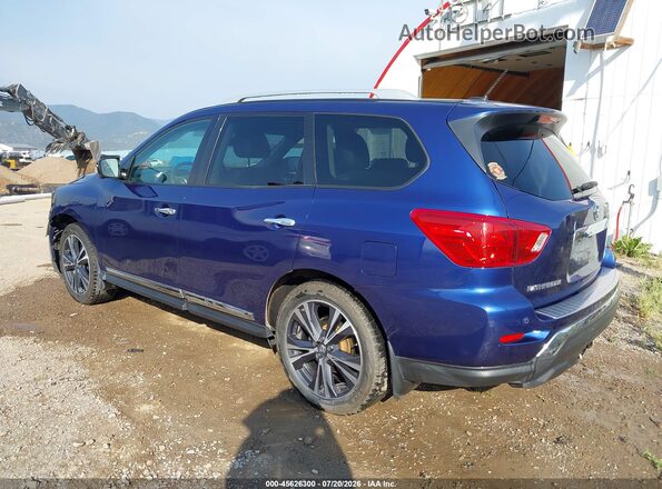 5N1DR2MM9JC644320 2018 NISSAN PATHFINDER Blue Tył lewy