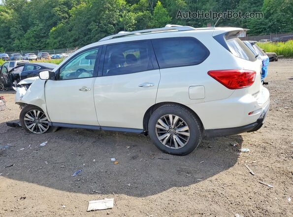 5N1DR2MM9JC654569 2018 NISSAN PATHFINDER White Trasero izquierdo