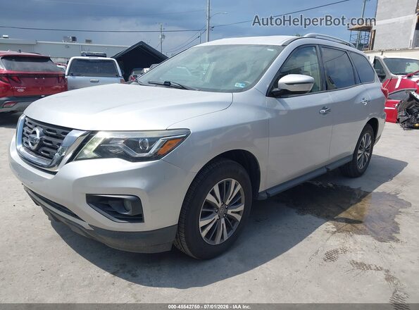 5N1DR2MM9KC597212 2019 NISSAN PATHFINDER Silver Front left