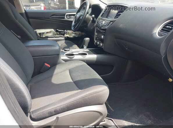 5N1DR2MM9KC597212 2019 NISSAN PATHFINDER Silver Front interior view