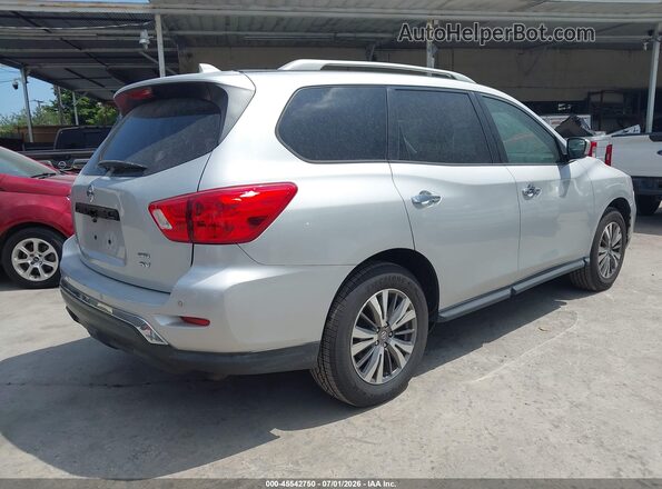 5N1DR2MM9KC597212 2019 NISSAN PATHFINDER Silver Rear right